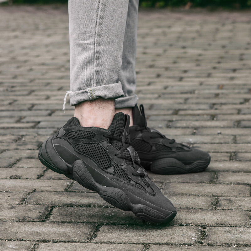 CUBICS Yezy 500 Trainers - Black