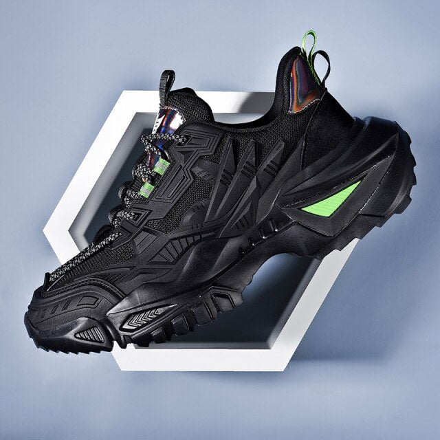 CUBICS Luxury Armag Demigood Sneakers - Black