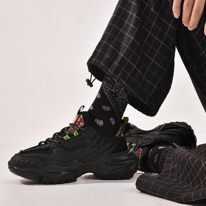 CUBICS Luxury Armag Demigood Sneakers - Black