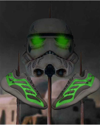 CUBICS V3 YEZY 700 Glow - Green